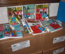 Entrega de �tlles escolares y sopa